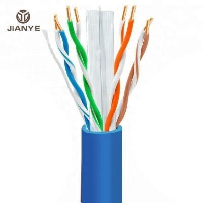 CAT6 Outdoor 305m 4 Pair FTP UTP Cat 6 CCTV Network Communication LAN Cable for Computer Use