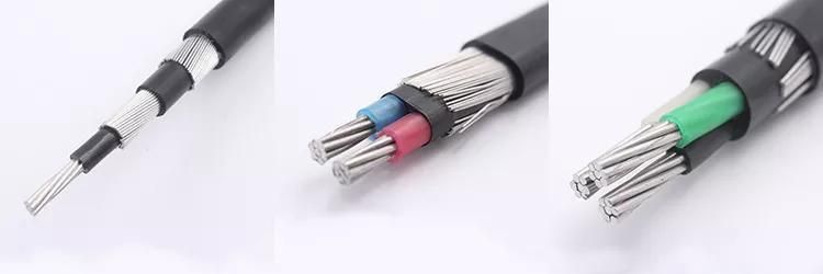 LV Areal Cable Chow / Duplex Service Drop 2AWG with ACSR