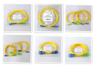 Patch Cord Sc-Sc Sx Dx a/Upc Fiber Optic Patch Cord