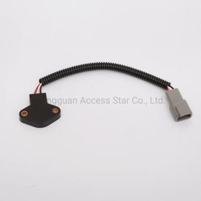 Custom Magnet Plastic Plate to 4 Pin Connector Cable Harness Assembly