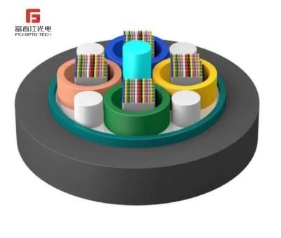Completed with PE or LSZH Outer Sheath Opto and Electricity Integrated Metallic Strength Member Gydts Fiber Optic Cable