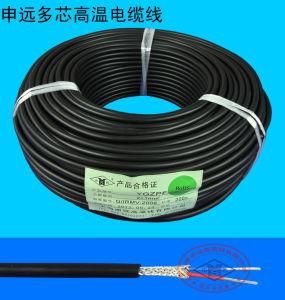 Sihf Multi Core Halogen-Free Copper Braided Screen Silicone Cable