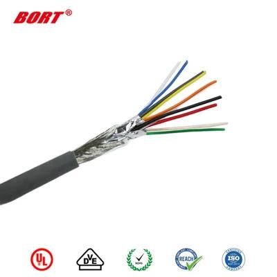 UL Approved UL2725 Shielded 28AWG Multi Core Wire Cable USB Data Charge Cable Wire Roll