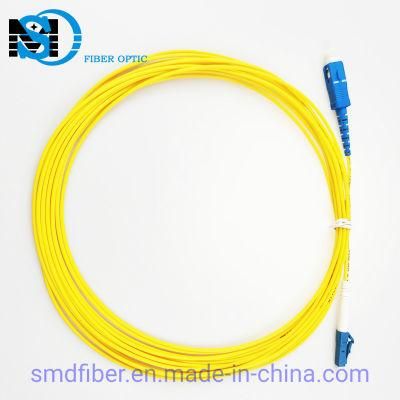 LSZH LC/Upc-Sc/Upc Single-Mode Simplex Fiber Optic Patchcord