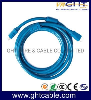 1.8m High Quality HDMI Cable with Blue PVC 2.0V (008PC)