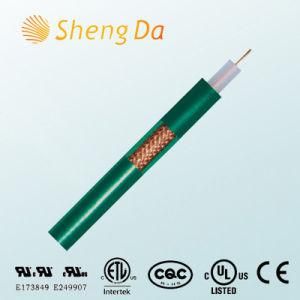 Standard Green Coaxial HD Satellite Cable for TV Antenna