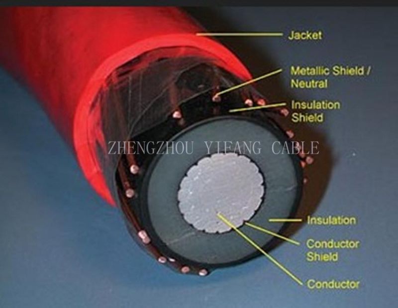 Copper Wire Shieded Mv Power Cable