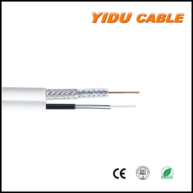Single Core Solid Copper Conductor RG6 Rg59 Rg58 Coaxial Cable CCTV Camera Cable
