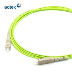 Factory Supply Duplex Multimode LC-LC 50/125 Om4 mm PVC/LSZH Fiber Optic Patch Cord