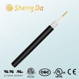 75 Ohm Digital Satellite Drop White Coaxial Cable