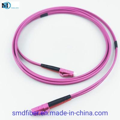 Multimode 2.0mm 3.0mm Om4 Duplex LC/Upc Fiber Optic Patch Cord