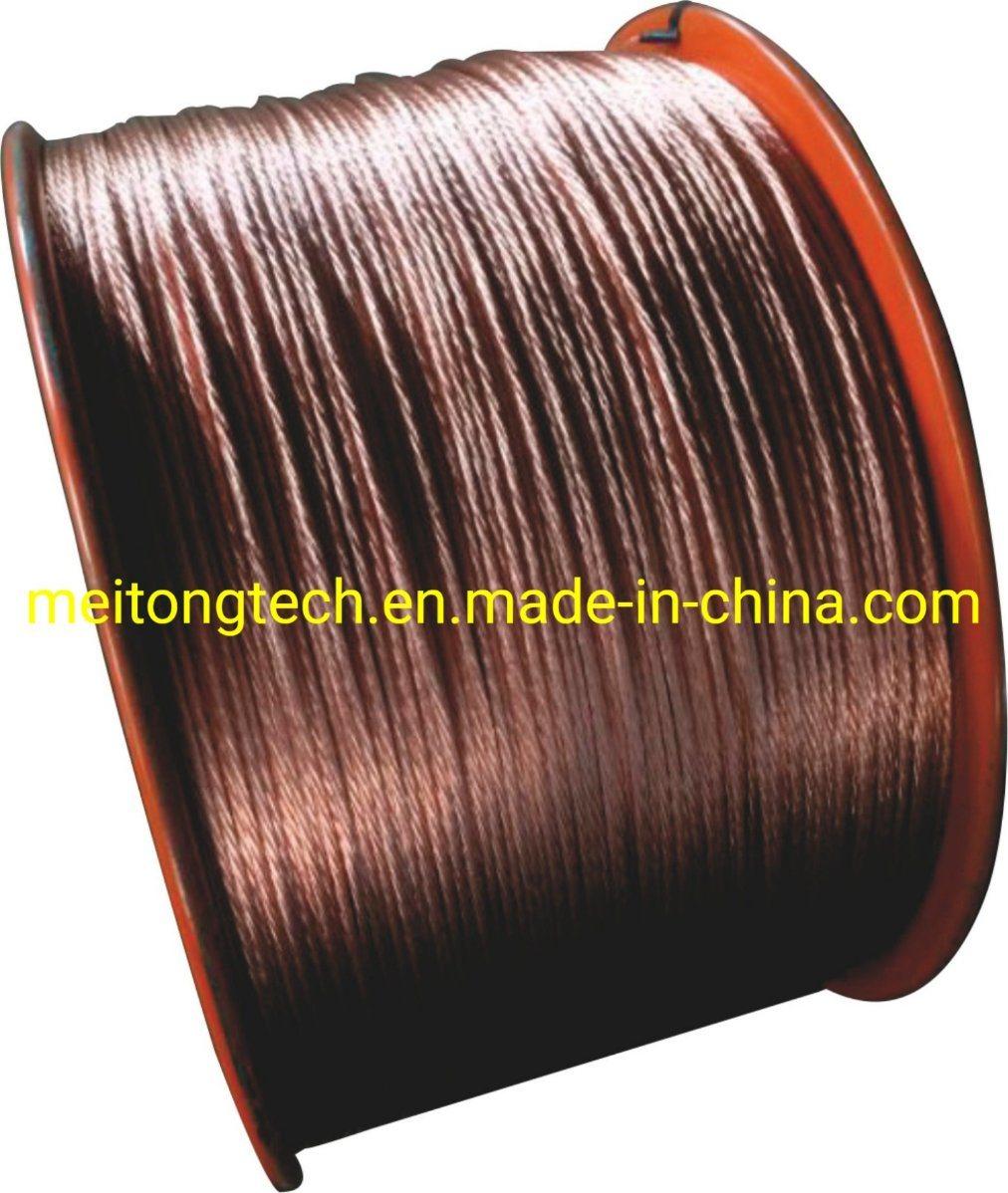 40% Conductivity Copper Clad Steel Wire for Coaxial Cable