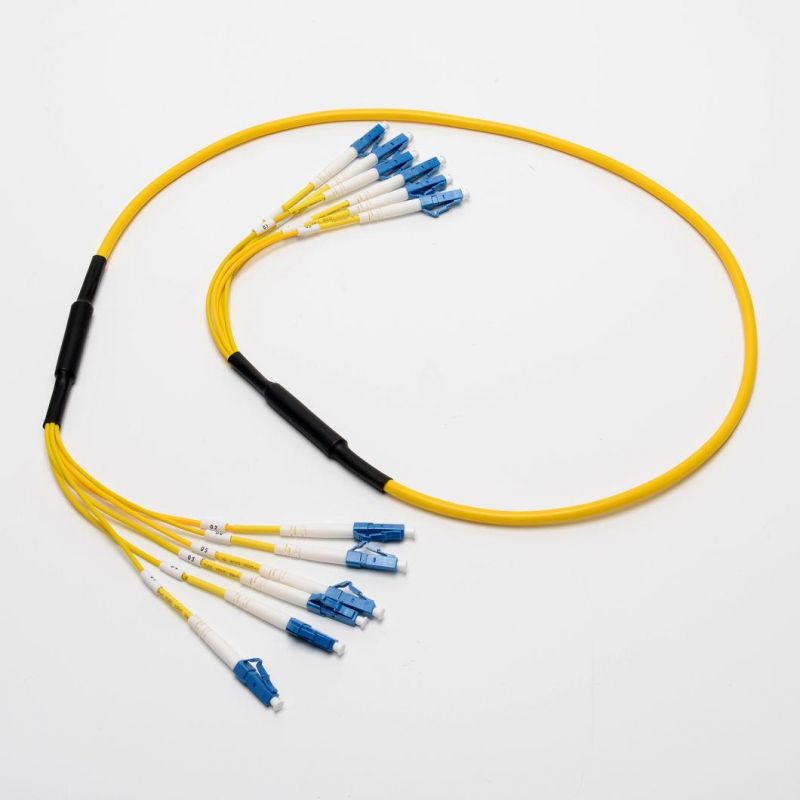 Outdoor Armored 6 Core LC/Upc-LC/Upc Fiber Optic Patchcord