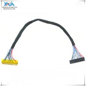Xaja Fix-D6 30pin Lvds Cable for HDMI Controller 1CH 6bit 6 Bits 26cm for 14.1 15.0 15.4 Inch TFT LCD Panel Lvds Display