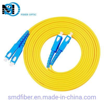 Singlemode Sc/Upc-Sc/Upc Duplex Fiber Optic Patch Cord Factory