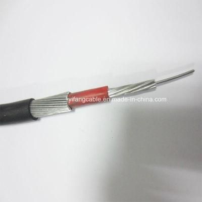 Alloy XLPE Insulation Sheathed Copper 0.6/1kv Aluminum LV Concentric Service Cable with Netural Screen