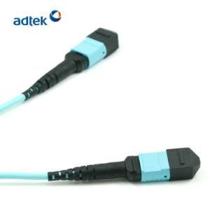 MTP-MTP Female to Female Om3 /Om4 24/48 Fibers Trunk Cable /Hybrid Cable /Breakout Cable