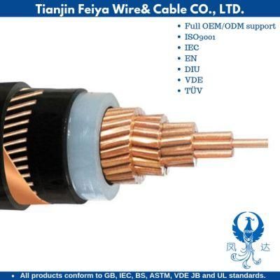 PVC Wdz-Yjy-P XLPE Insulation Metal Screen PVC Sheath Lsph Power Electric Wire Waterproof Rubber Cable