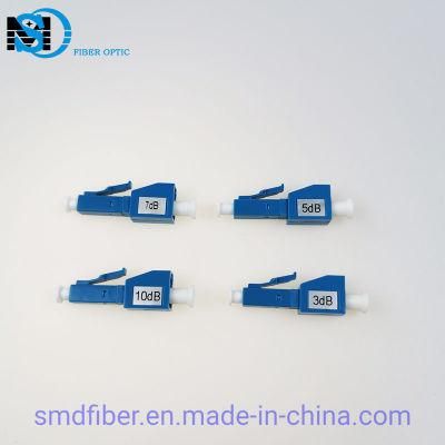 3/5/7/10dB M-F Fiber Attenuator LC Optical Fiber Attenuator