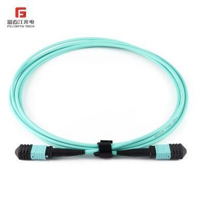 MPO (female) -LC 24 Fiber Optical Jumper Om3 with 5 Meters