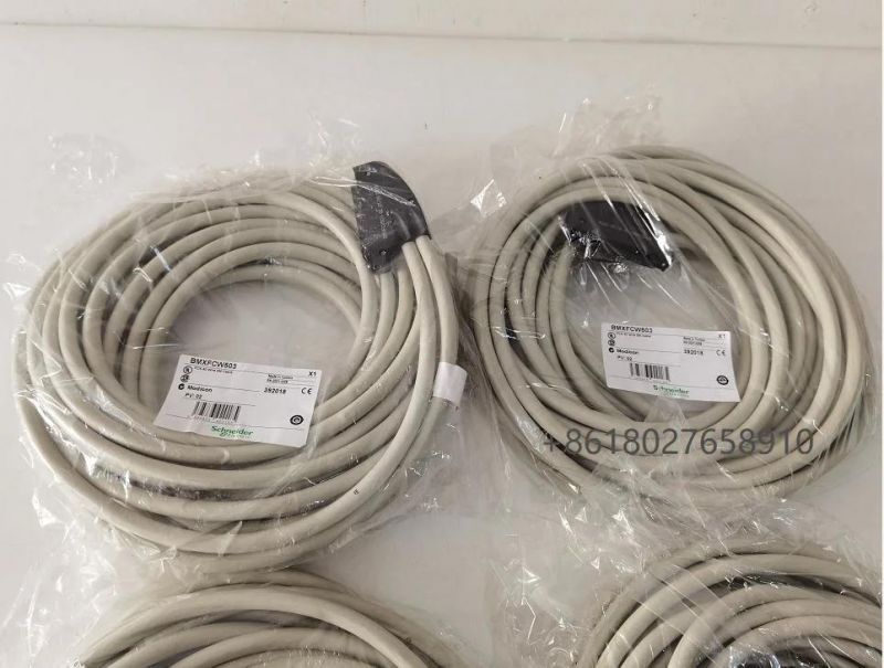 40-Way Terminal Two Ends Flying Leads 5m Cable Bmxfcw503 for Use with Modicon M340