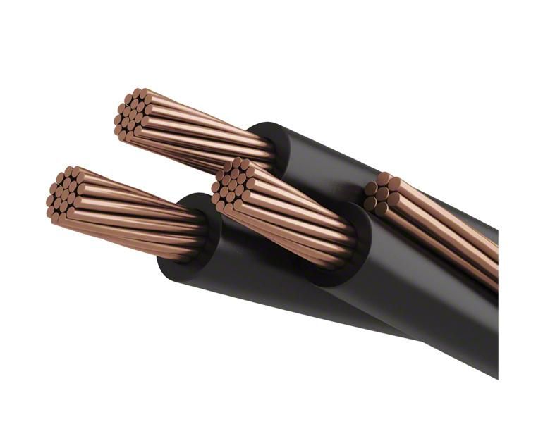 Hard Drawn Bare Copper Conductor Hdbc No. 2 No. 4 No. 6 No. 8 AWG Manufacturer Electric Wire Armoured Cable AWG 16 Awm 2733