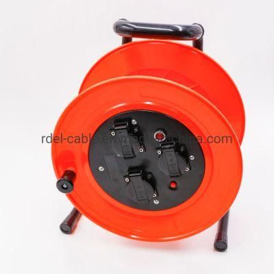 Schuko Europe Garden Outdoor IP44 IP54 Cable Reels Fiber Optic Cable Reels