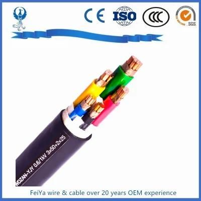 0.6/1kv Hfco Frt-Xh Cu/XLPE/LSZH Halogen Free Flame Retardant Cable