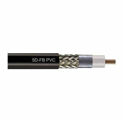 50 Ohm JIS Foam PE Solid Inner Conductor Radio Transmission 8d-Fb Coaxial Cable