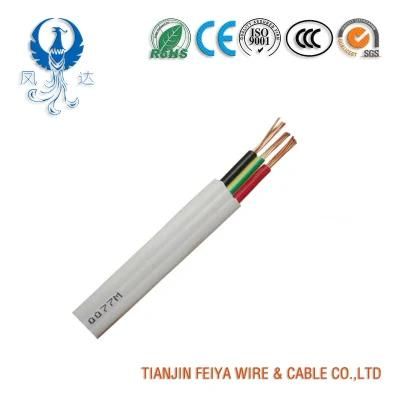 Low Voltage 450/750V Household Cables PVC Insulated, 2 Core + E Flat Cables, Flat Twin Earth Cable