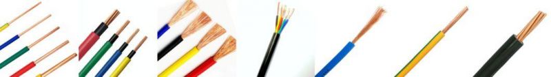 Round Electric Electrical Copper Thhn Power PVC Welding Wiring Cat5 6A Flexible Rigid Metal Solar Fire Safety Cable Insulated Flat Wire