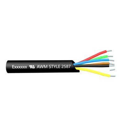 22/24AWG PVC Sheath Control Cable for PV Inverter Wiring UL2587