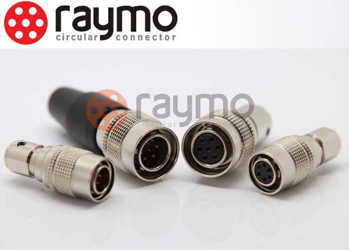 Hirose 4 Pin Push Pull Circular Connector with Cable Assembly