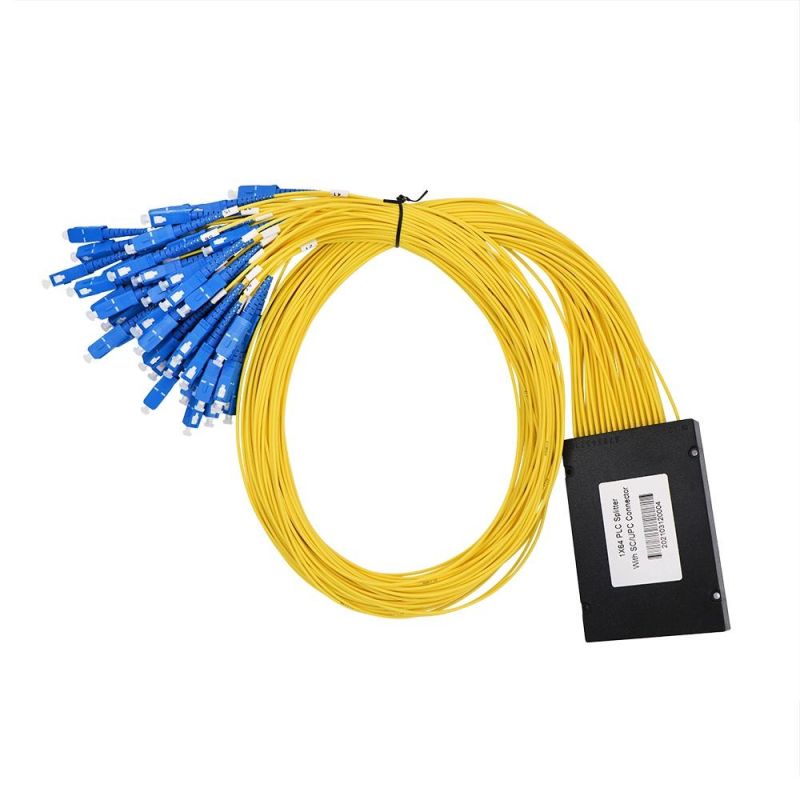 1X64 Fiber Optic Cassette Type PLC Splitter