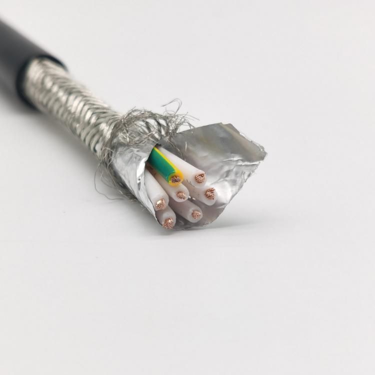 Cc-Link Profibus Cable Ancc8411 Cable Tinned Copper Wire Braid Wires 300 V