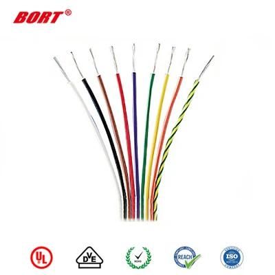 UL3132 14 24AWG High Temperature Resistant Electronic Wire LED Silicone Coated Cable Wire