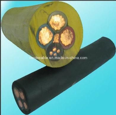 Oil Resistant Rubber Insulated Electrical Cable Rubber Cable