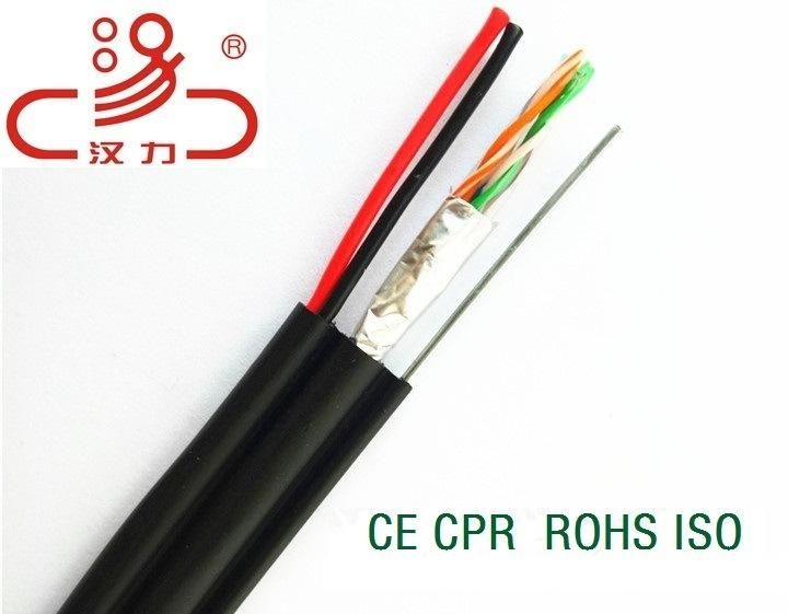 Communication Cable Cat5e 4pair + 2c Power Wire