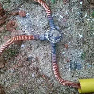 7#5 AWG Copper Clad Steel Stranded Wire Earthing Cable
