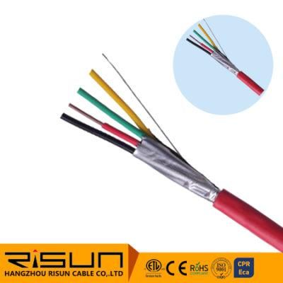 Shielded 4 Core Fire Alarm Cable Specification for Security System