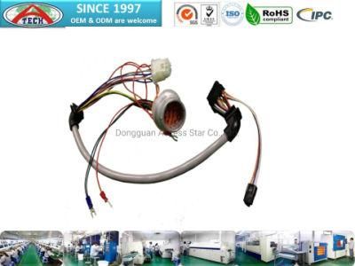 Custom Auto Wire Harness, Cable Assembly, Cable with Round Connector
