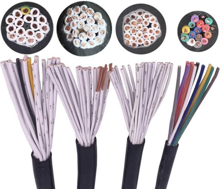 Multi-Cores PVC Insulated & Sheathed Flexible Control Cable Cores