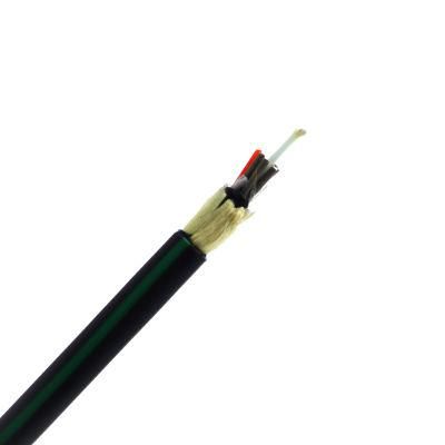 OEM Outdoor Round Wire TPU ADSS Multicore Amored Fiber Optic Optical Cable