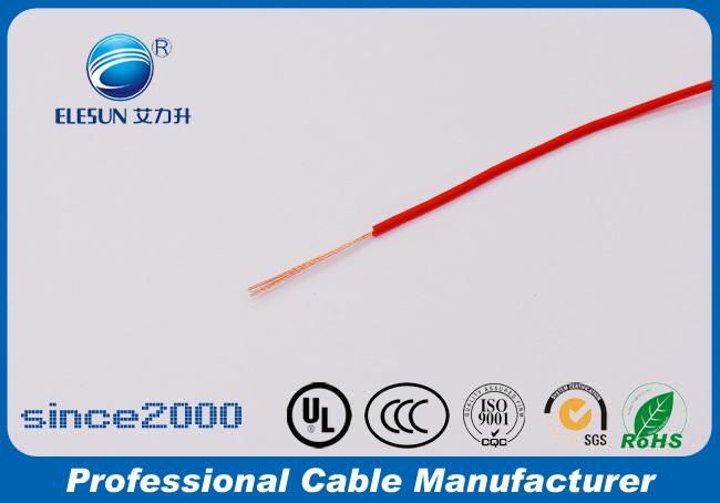 Internal Wiring PVC Insulation 80 Degree Tinned Copper Conductor Cable UL1007