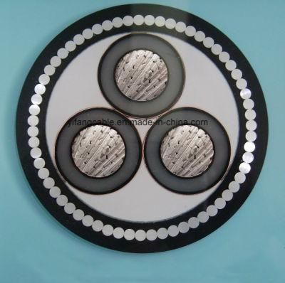 Mv 6kv Aluminum Conductor XLPE Insulated Armoured Power Cable