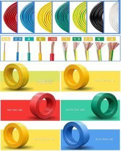 BV PVC Insulated Copper Conductor Home Wiring Power Cable Companies