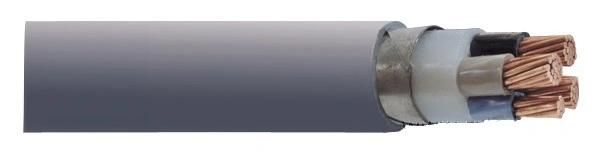 PVC Electrical Wire Copper 3X240+120 mm2 Cyaby-F Underground Power Cable