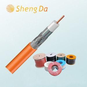 Digital Satellite Communication Rg 6 Coaxial Drop Cable TV