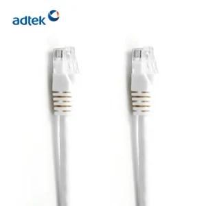 Adtek Made in China Ethernet Patch Cords Patch Jumper Copper Patch Cords Cat5e CAT6 CAT6A UTP FTP 24AWG 28AWG 30AWG with Lowest Price