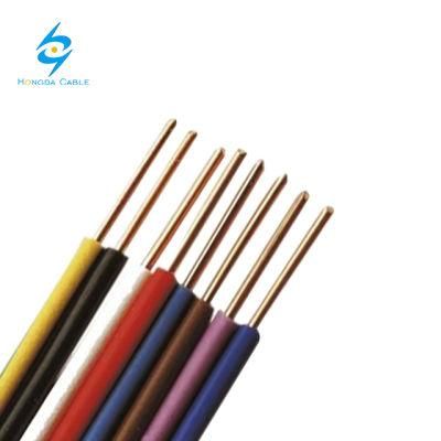 Building Cooper Wire 450/750V 300/500V Stranded Aluminum Wire for Electrical Equipment PVC Insulation 2.5mm
